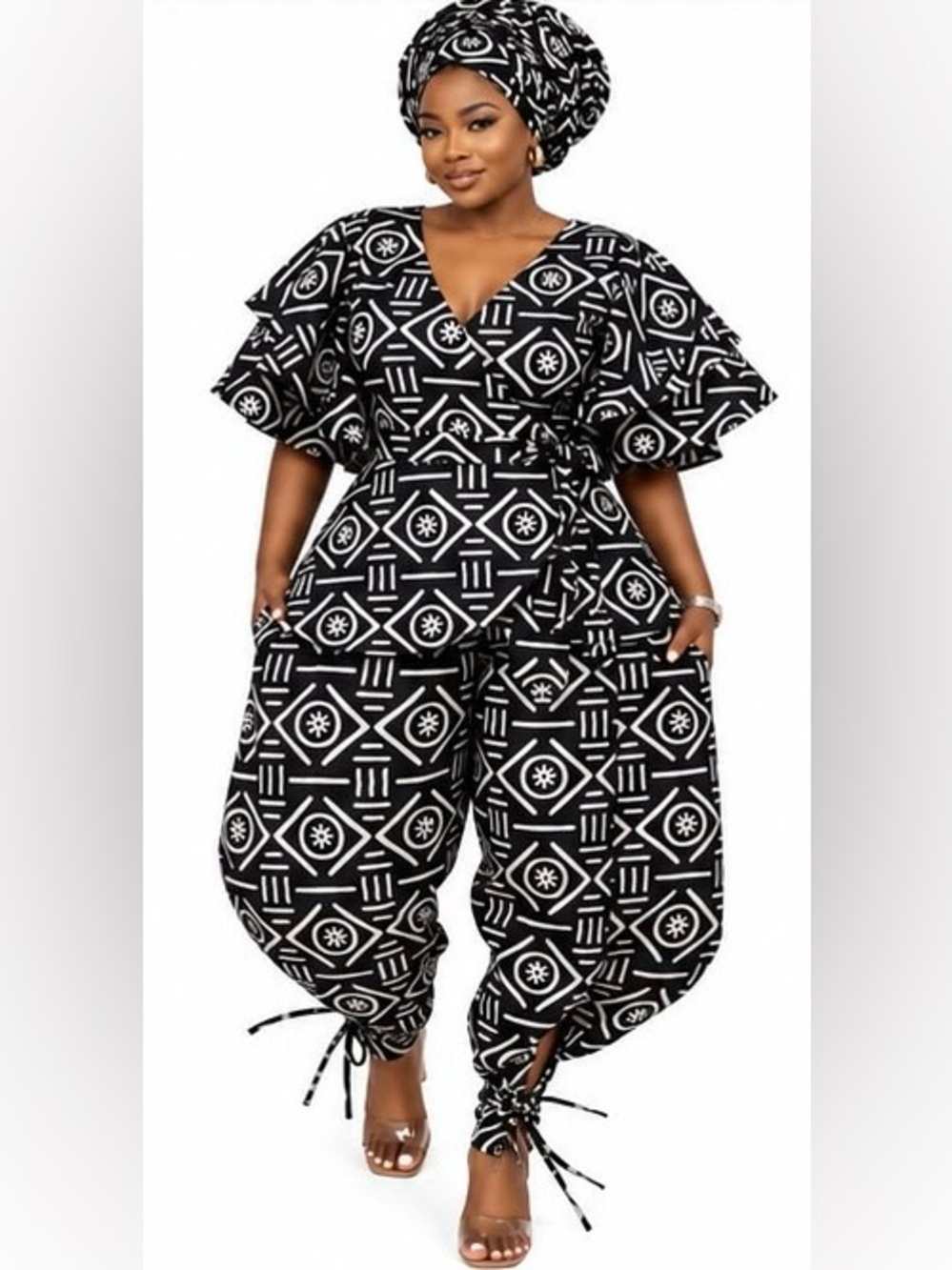 One Size african set cotton